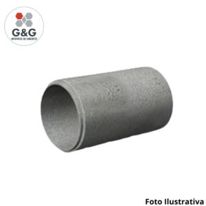 Tubo de Concreto Macho Fêmea